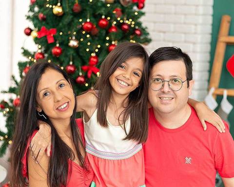 Ensaio de Natal em família no Estúdio Amoradia Foto em Natal/RN'
