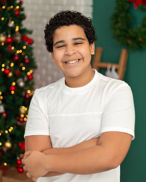 Ensaio de Natal em Família em estúdio Amoradia Foto'