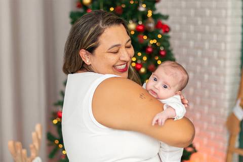 Ensaio de Natal em Família em estúdio Amoradia Foto'