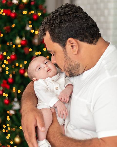 Ensaio de Natal em Família em estúdio Amoradia Foto'