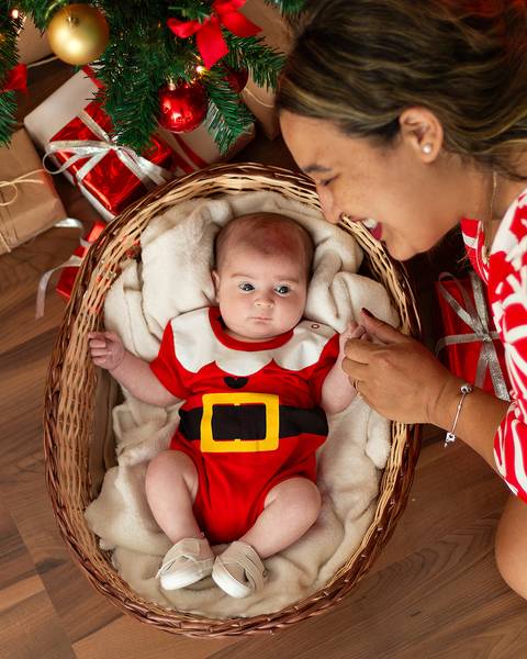 Ensaio de Natal em Família em estúdio Amoradia Foto'