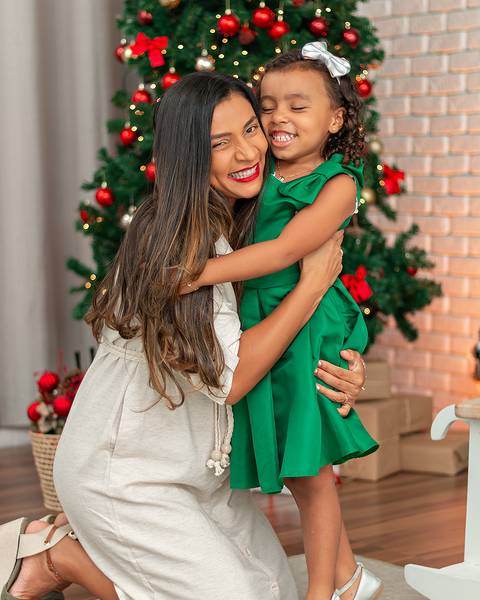 Ensaio natalino em família no Estúdio Amoradia Foto em Natal/RN'