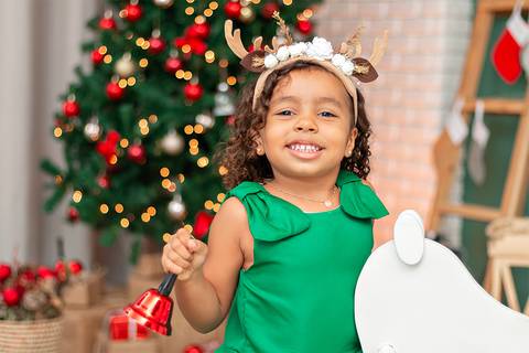 Ensaio natalino em família no Estúdio Amoradia Foto em Natal/RN'