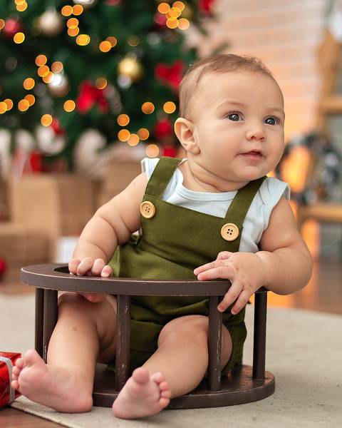 Ensaio de Natal infantil. Fotos natalinas em estúdio. Amoradia foto Natal/RN'