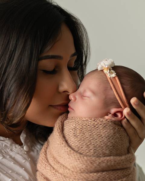 Ensaio Newborn de Aurora em Estúdio em Natal/RN'