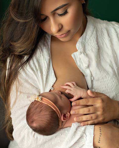 Ensaio Newborn de Aurora em Estúdio em Natal/RN'