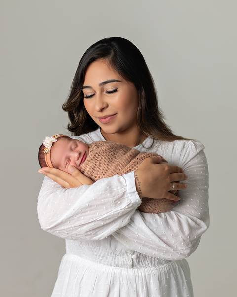 Ensaio Newborn de Aurora em Estúdio em Natal/RN'