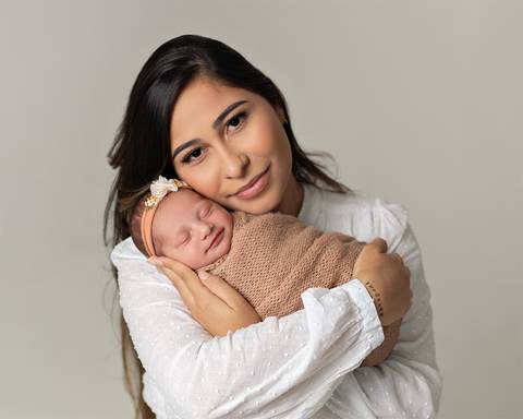 Ensaio Newborn de Aurora em Estúdio em Natal/RN'