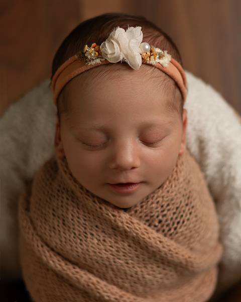 Ensaio Newborn de Aurora em Estúdio em Natal/RN'