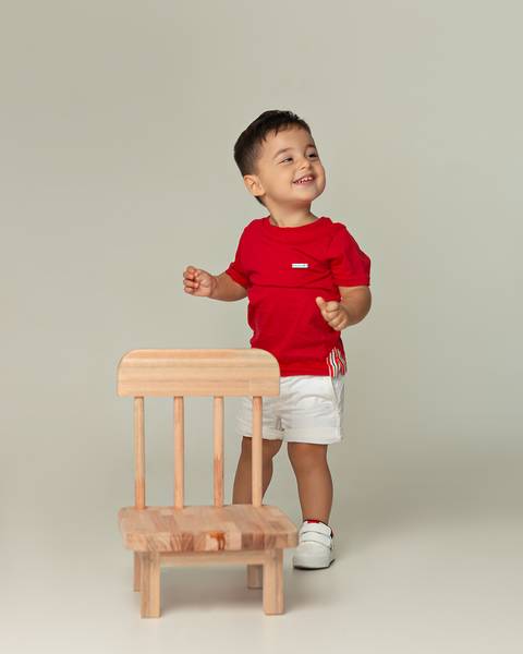 Ensaio de família em estúdio'