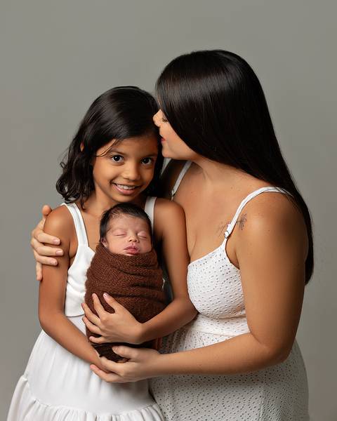 Bebê recém-nascido em ensaio Newborn na Amoradia Foto'