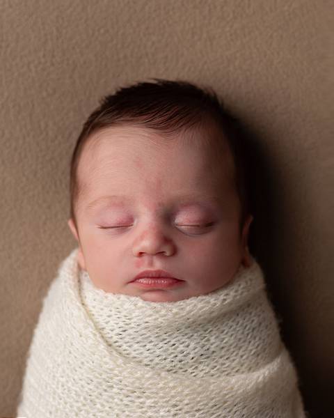 Ensaio de recém-nascido em estúdio'