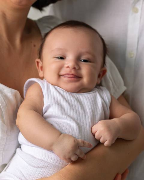 Ensaio Família de Ravi aos 3 meses'