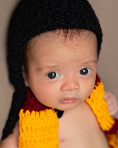 Ensaio Newborn de Harry Potter'
