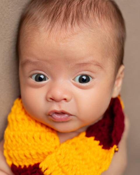 Ensaio Newborn de Harry Potter'