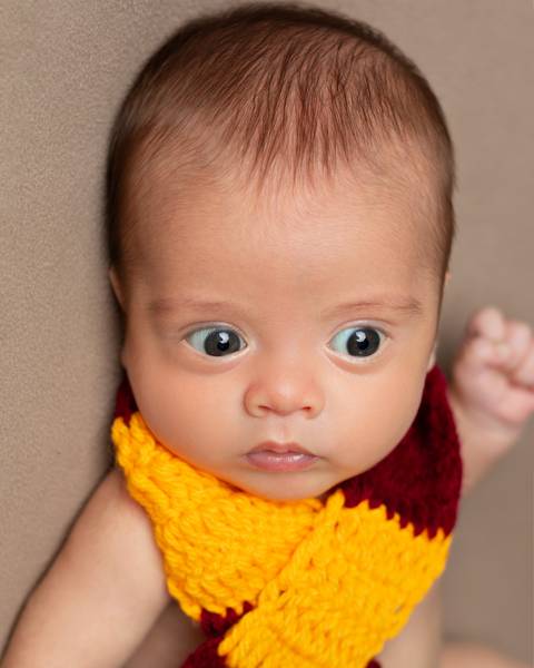 Ensaio Newborn de Harry Potter'