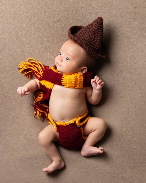Ensaio Newborn de Harry Potter'