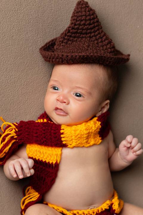 Ensaio Newborn de Harry Potter'