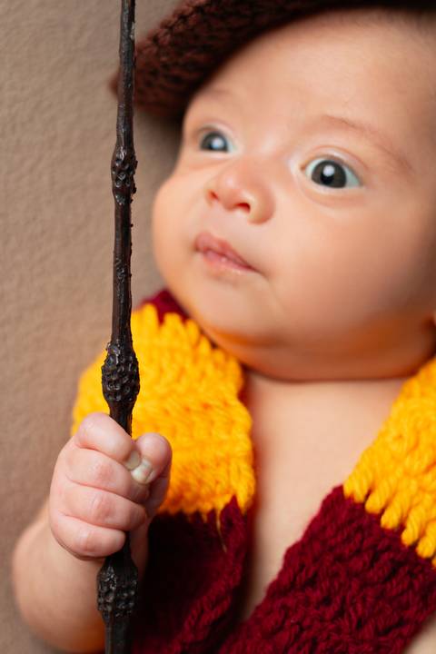 Ensaio Newborn de Harry Potter'