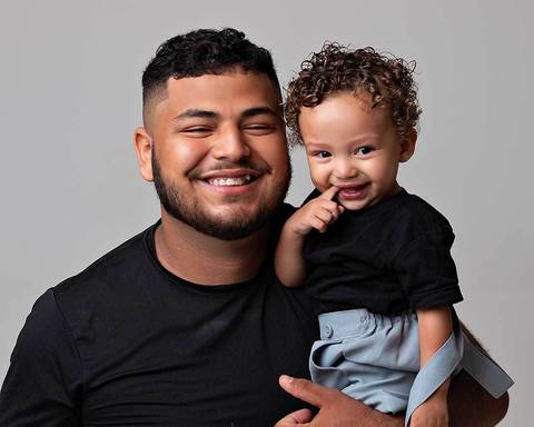 Ensaio de Acompanhamento de Tyler. Bebê de 8 meses.'