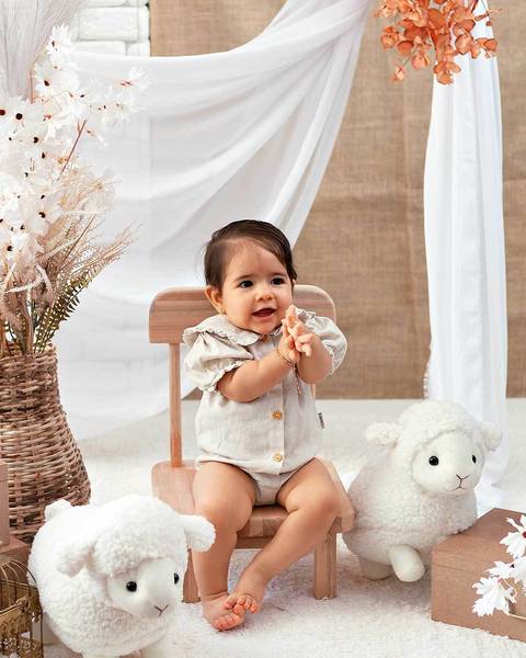 Ensaio de Páscoa, fotos de bebês'