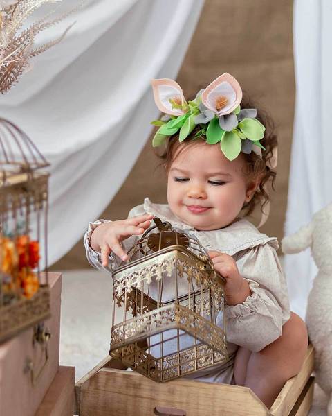 Ensaio de Acompanhamento com tema de páscoa em Natal/RN'