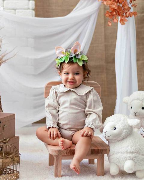 Ensaio de Acompanhamento com tema de páscoa em Natal/RN'