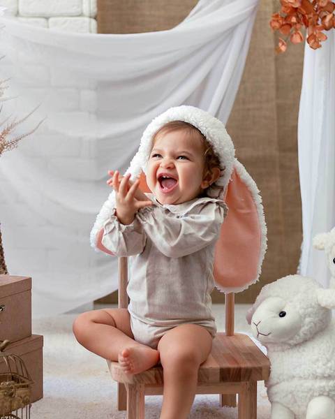 Ensaio de Acompanhamento com tema de páscoa em Natal/RN'