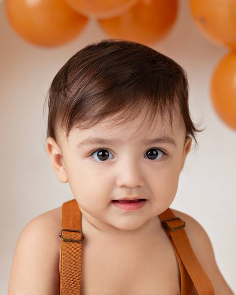 Ensaio de bebê de 1 ano'