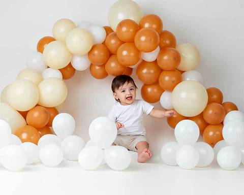 Ensaio de bebê de 1 ano'