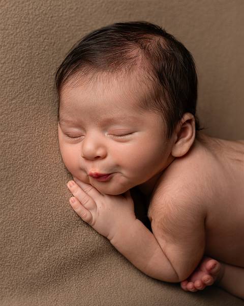 Bebê recém-nascido em Ensaio Newborn em Natal/RN'