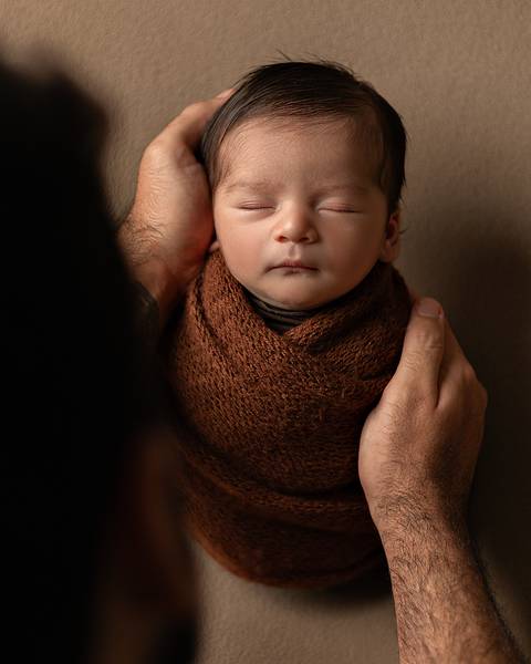 Bebê recém-nascido em Ensaio Newborn em Natal/RN'