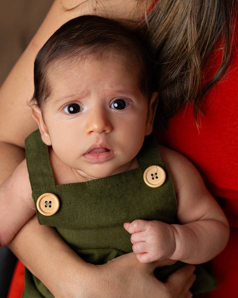 Ensaio de Dia das Mães de Bebê'