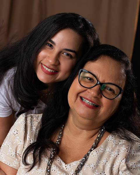 Sessão de fotos de Dia das Mães'