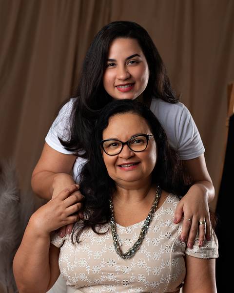 Sessão de fotos de Dia das Mães'