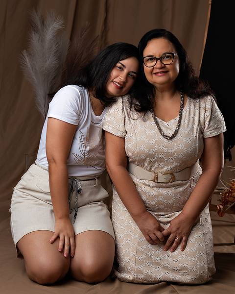 Sessão de fotos de Dia das Mães'