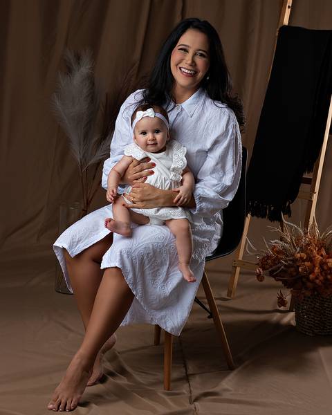 Ensaio de Dia das Mães em estúdio em Natal/RN'