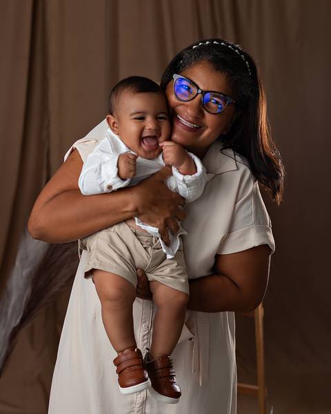 Ensaio de Dia das Mães em Estúdio'