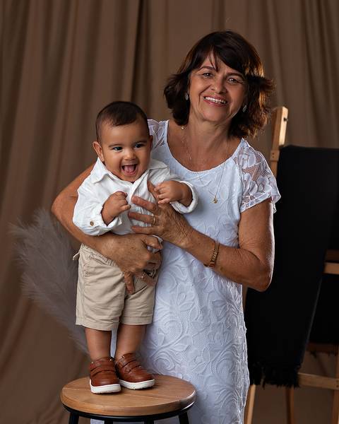 Ensaio de Dia das Mães em Estúdio'