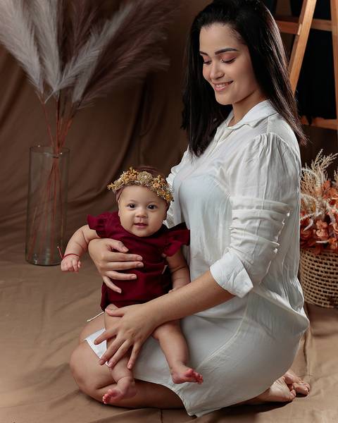 Ensaio de Dia das Mães em Estúdio'