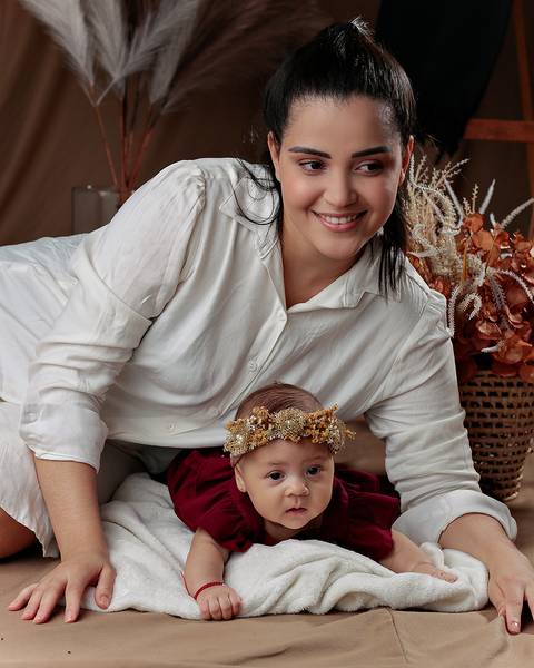 Ensaio de Dia das Mães em Estúdio'