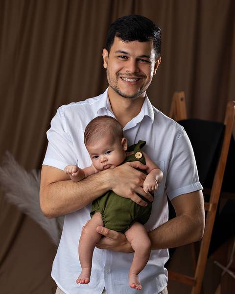 Ensaio de Disa das Mães de mãe e filho.'