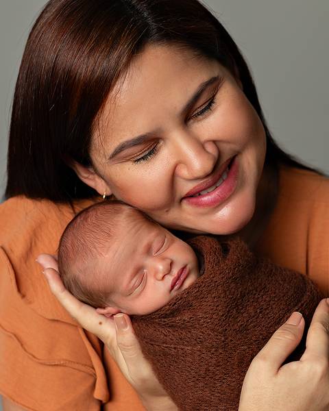 Ensaio de recém-nascido em estúdio em Natal/RN'