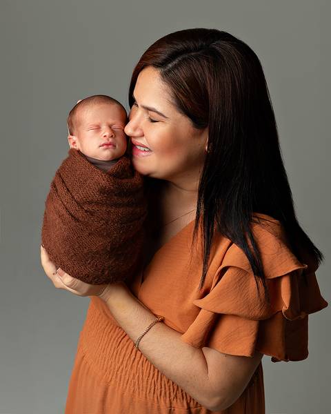 Ensaio de recém-nascido em estúdio em Natal/RN'
