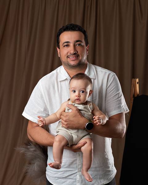 Ensaio de Dia das mães com mãe e bebê em Natal/RN'