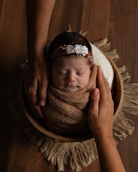 Ensaio Newborn em Estúdio. Fotógrafo de bebês recém-nascido em Natal/RN'