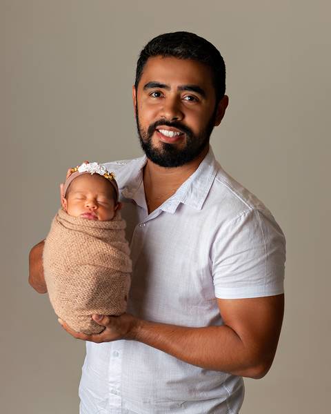 Ensaio Newborn em Estúdio'