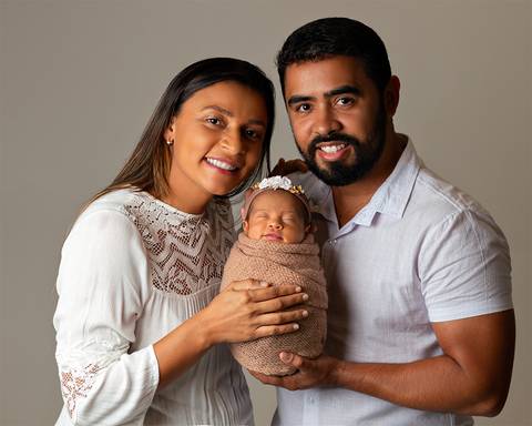 Ensaio Newborn em Estúdio'