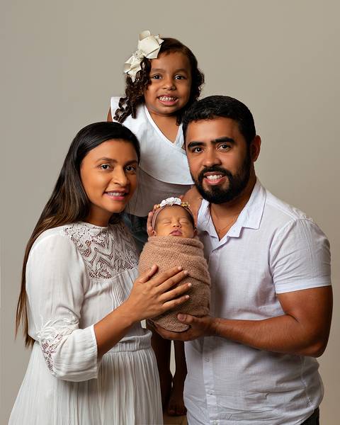 Ensaio Newborn em Estúdio'