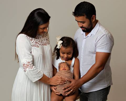 Ensaio Newborn em Estúdio'